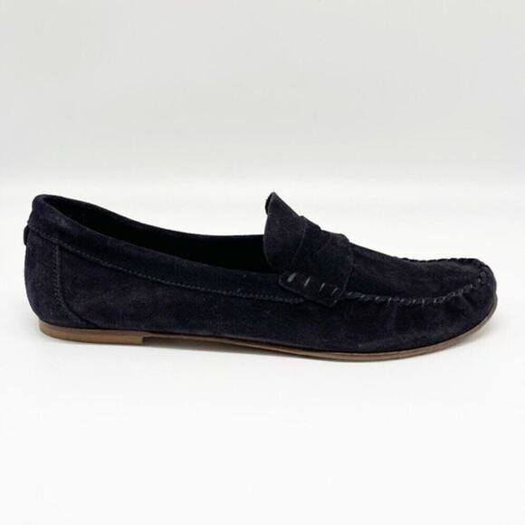 Aquatalia Shoes - AQUATALIA | Black Lesley Weatherproof Suede Loafers | Women’s | 9 | EUC
